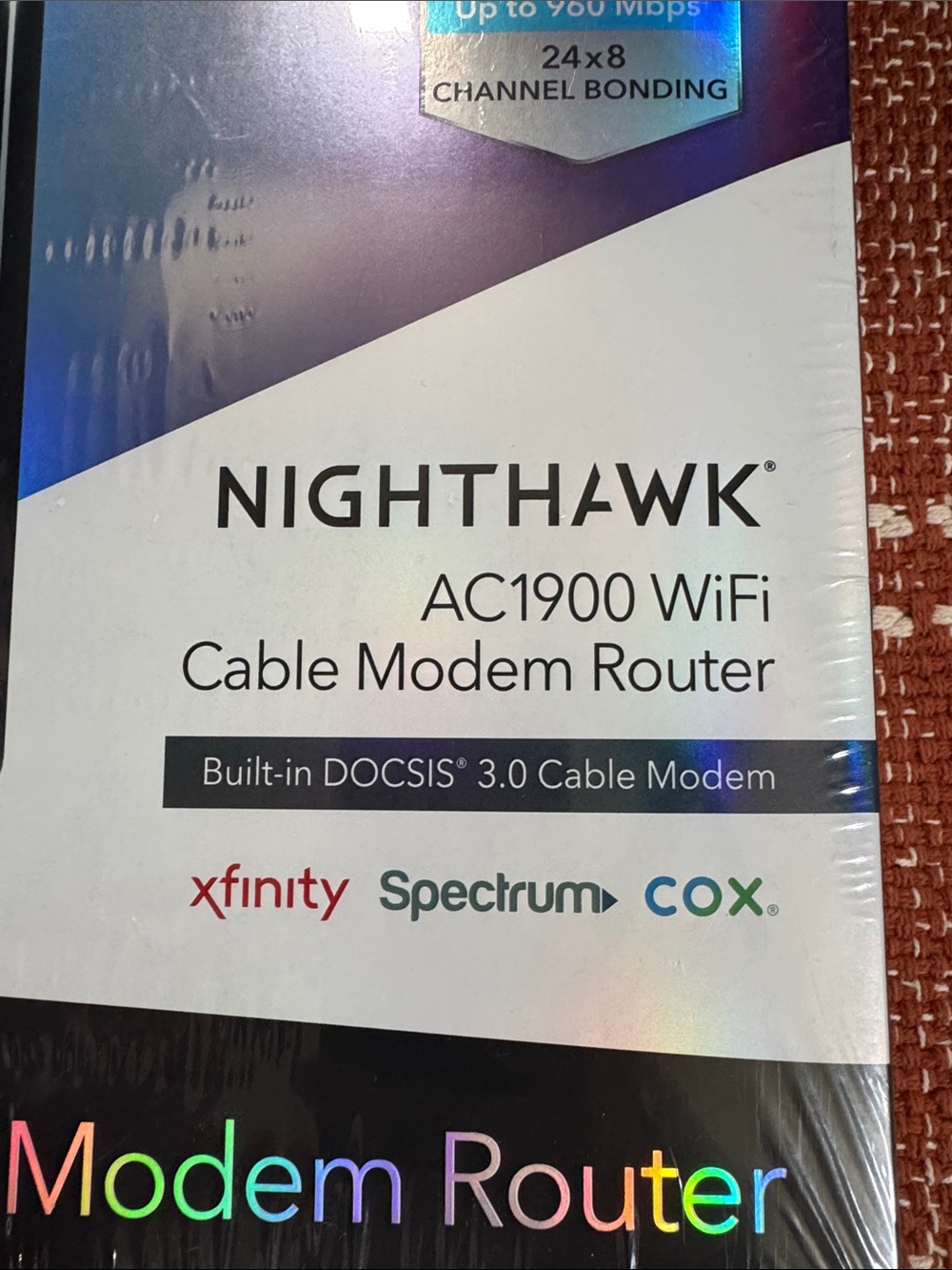 NETGEAR Nighthawk AC1900 WiFi Cable Modem Router - Picture 9 of 9